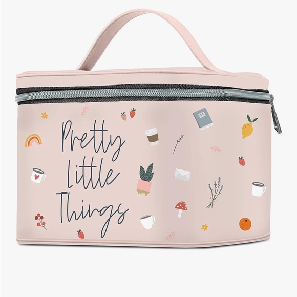 Handbags - Pretty Little Things Pink Cosmetic Travel Case